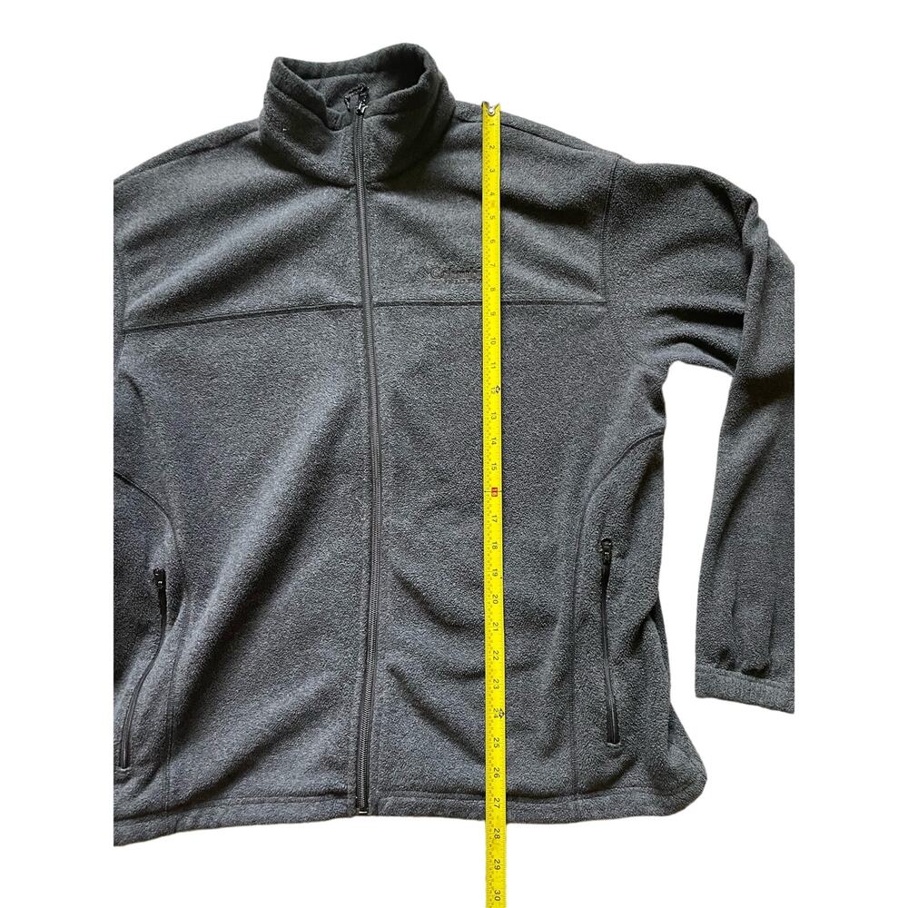 Columbia Men/Teen Field Gear Fleece Jacket Size XL Charcoal color Athletic wear - Picture 4 of 9